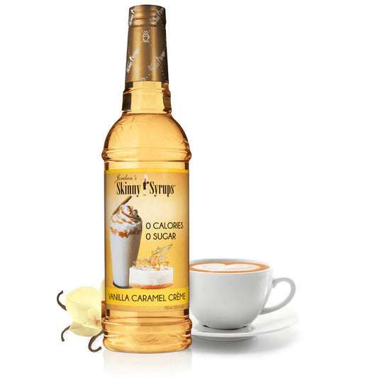 Skinny Mixes Sugar Free Vanilla Caramel Creme Syrup