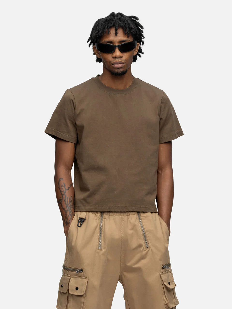 BLACKTAILOR CROPPED T-SHIRT