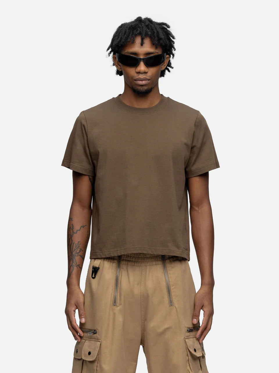 BLACKTAILOR CROPPED T-SHIRT