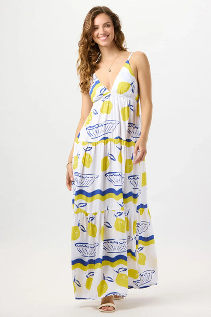 Tiare Hawaii Waikiki Maxi Dress - Amalfi Yellow
