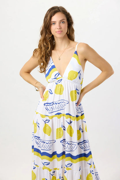Tiare Hawaii Waikiki Maxi Dress - Amalfi Yellow