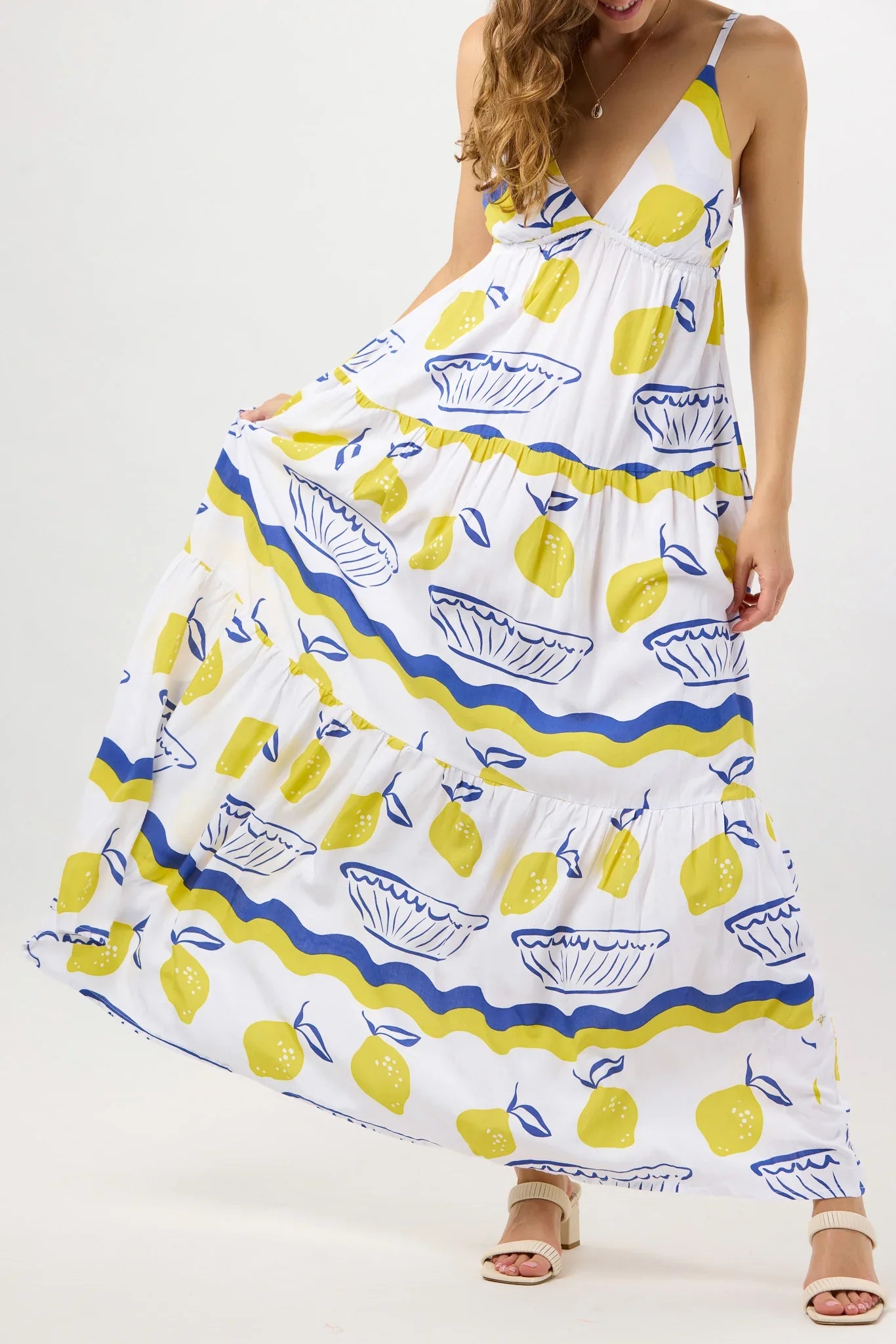 Tiare Hawaii Waikiki Maxi Dress - Amalfi Yellow