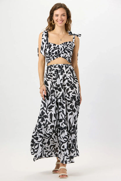 Tiare Hawaii Waverly Maxi Dress - Bora Bora Black