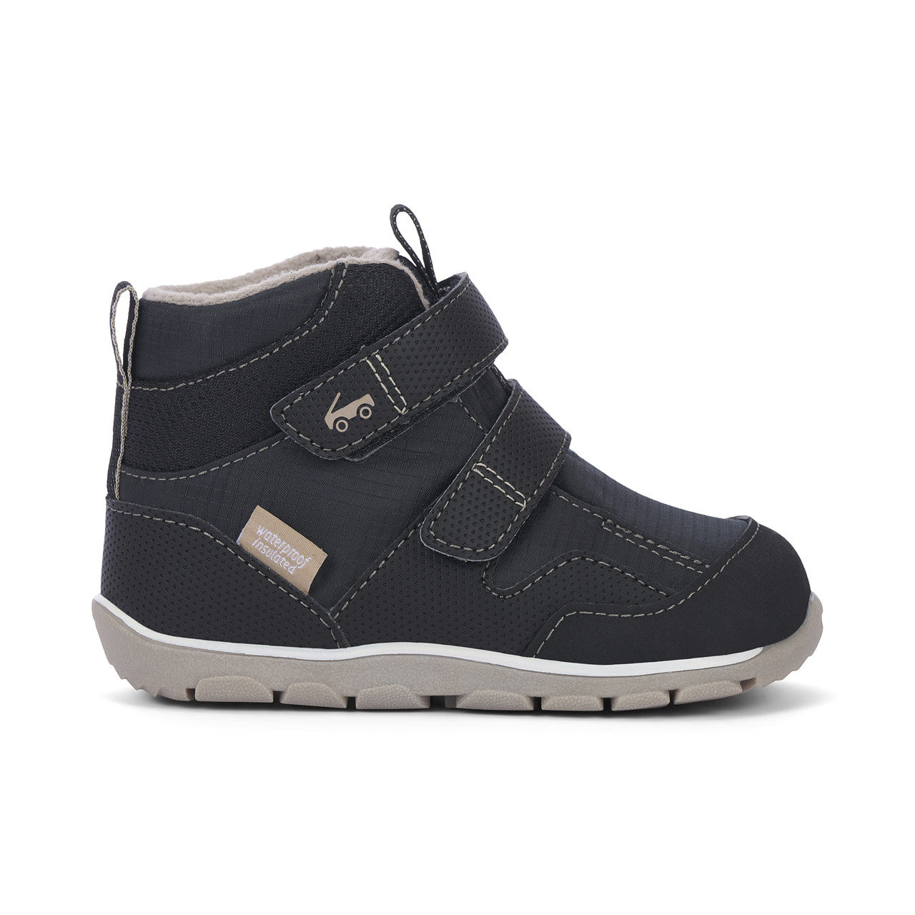 See Kai Run Boy's Atlas III Waterproof/Insulated Black