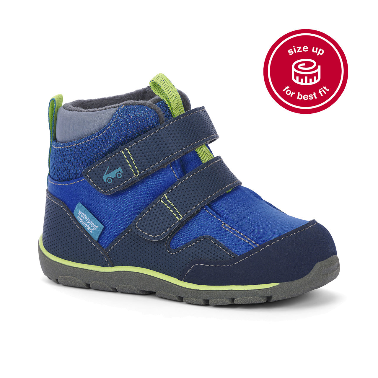See Kai Run Boy's Atlas III Waterproof/Insulated Blue