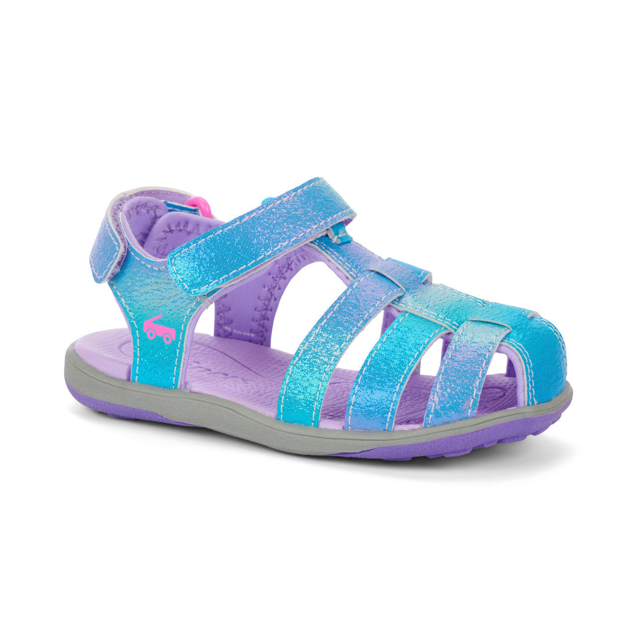 See Kai Run Girl's Paley Blue/Lavender