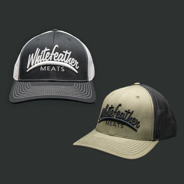 The Bearded Butchers Whitefeather Meats Snap-Back Trucker Hat - Richardson 112