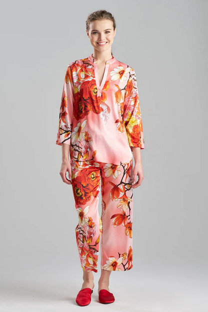 Natori Winter Peony Satin PJ