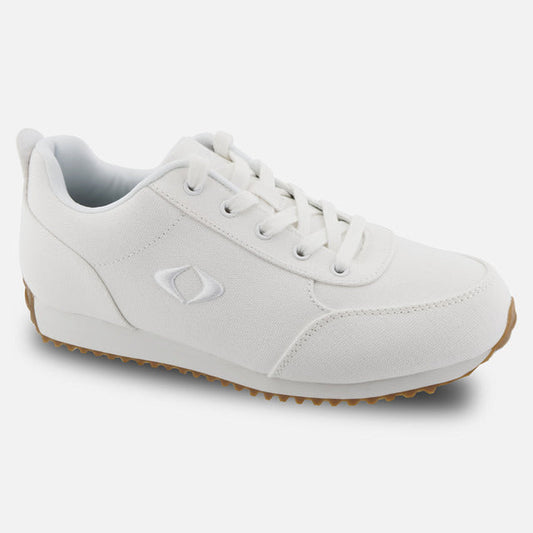 Apexfoot Women's Balmoral Lace Up Canvas - White