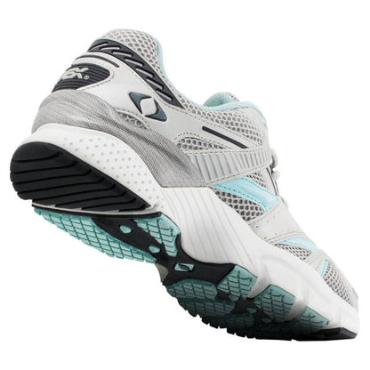 Apexfoot Women's Boss Runner Active Shoe - X-Last - Silver/Sea Blue