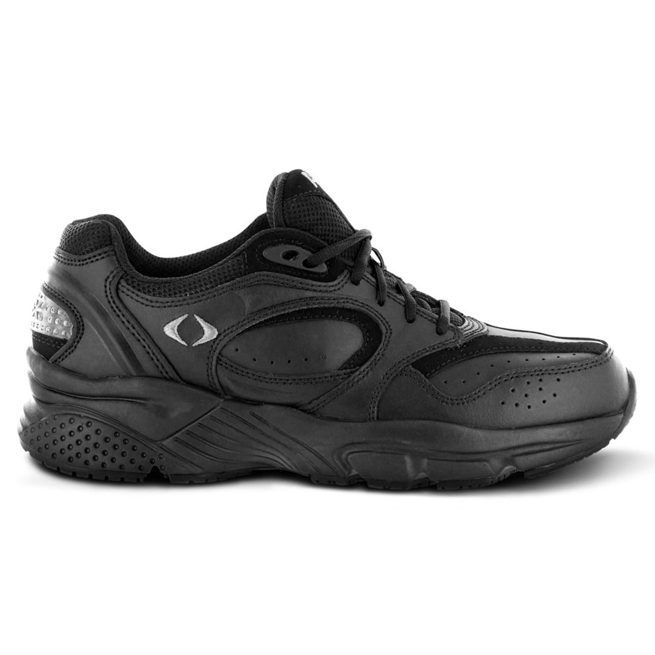 Apexfoot Men's Lace Walking Shoe - Black