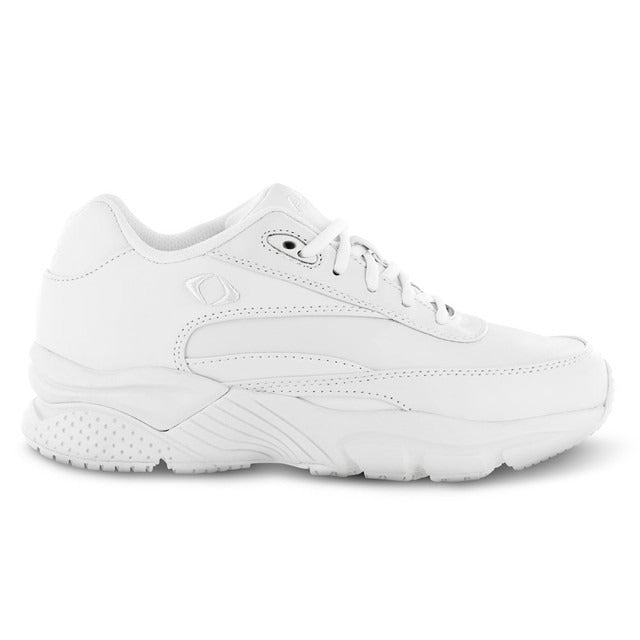 Apexfoot Women's Lace Walking Shoe - X Last - White