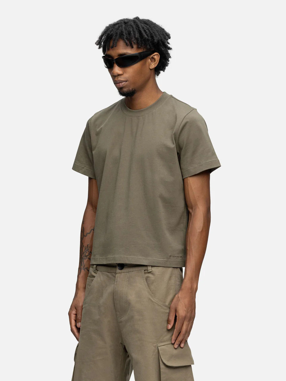 BLACKTAILOR CROPPED T-SHIRT