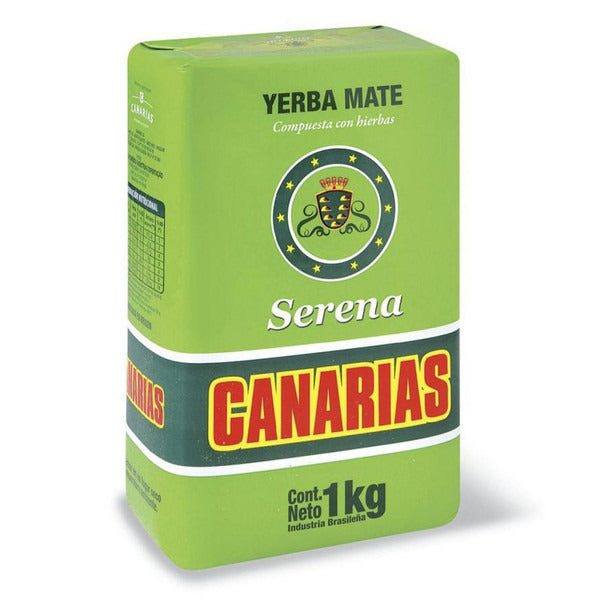 Pampa Direct Canarias Yerba Mate Serena Uruguay Yerba, 1 kg / 1.1 lb (pack of 3)