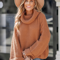 Cupshe Toasty Chunky Knit Turtleneck Sweater (x2)