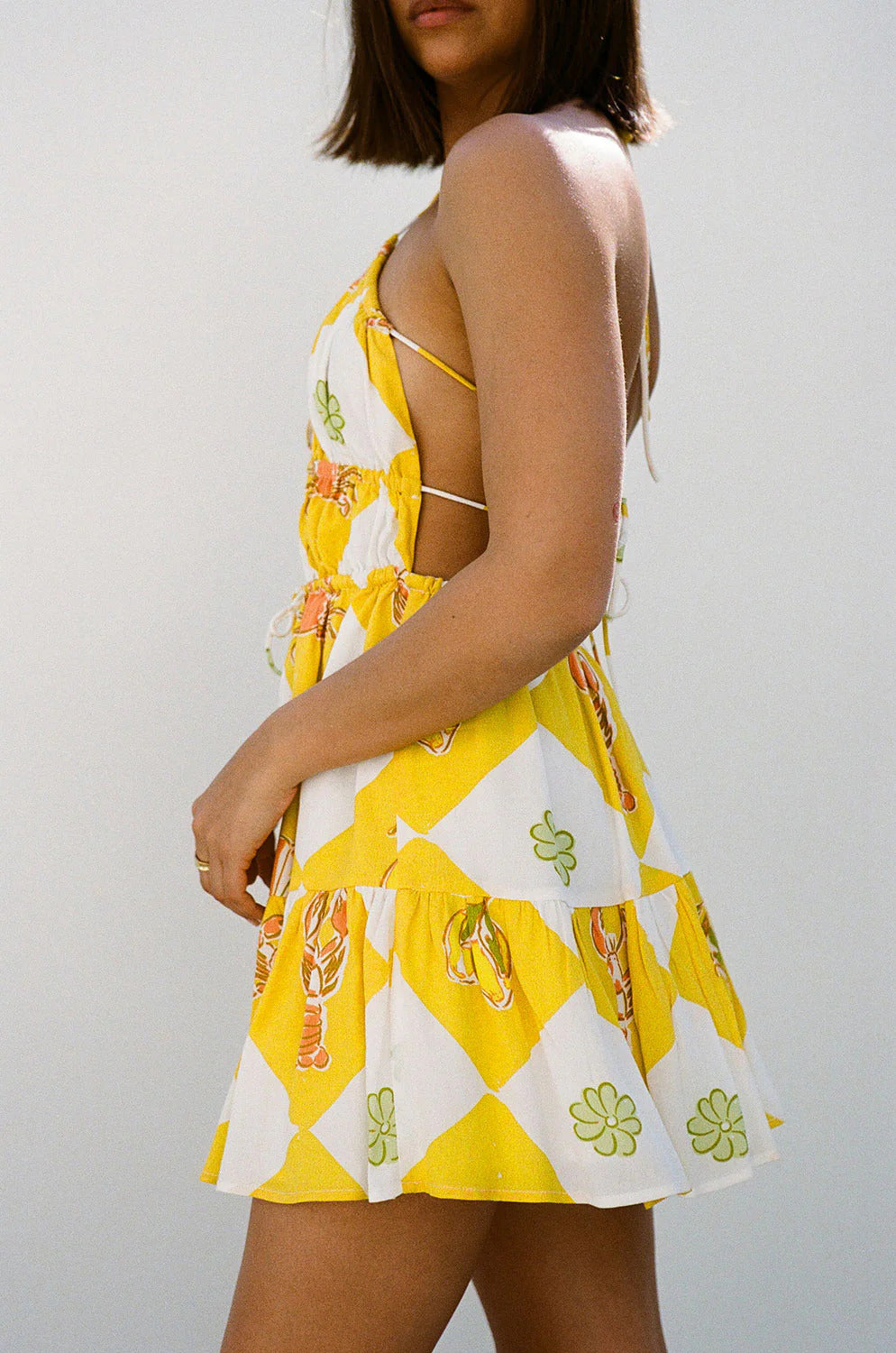 Sabo Skirt Astyn Dress - Oceano Yellow