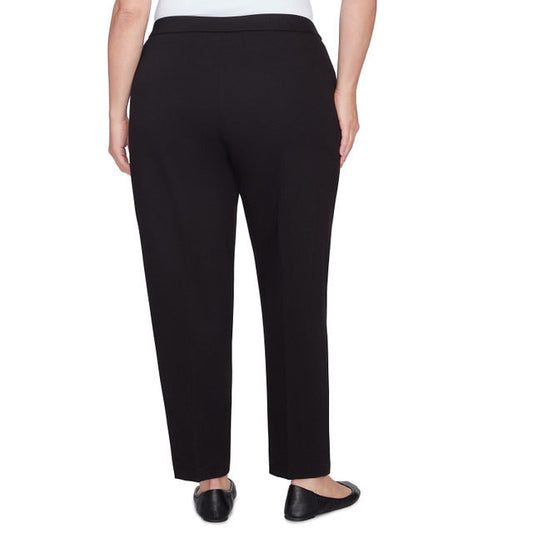 Alfred Dunner Women's Rue Classic Medium Length Pant