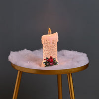 Cracker Barrel Christmas Cardinal Candle Glitter Globe