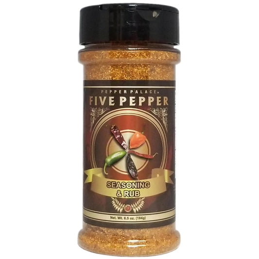 Pepper Palace 5 Pepper Seasoning & Rub