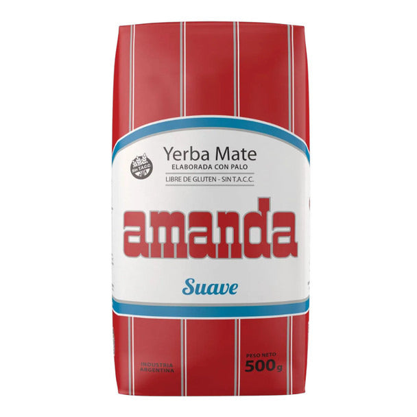 Pampa Direct Amanda Yerba Mate Suave Gluten-Free, 500 g / 17.6 oz