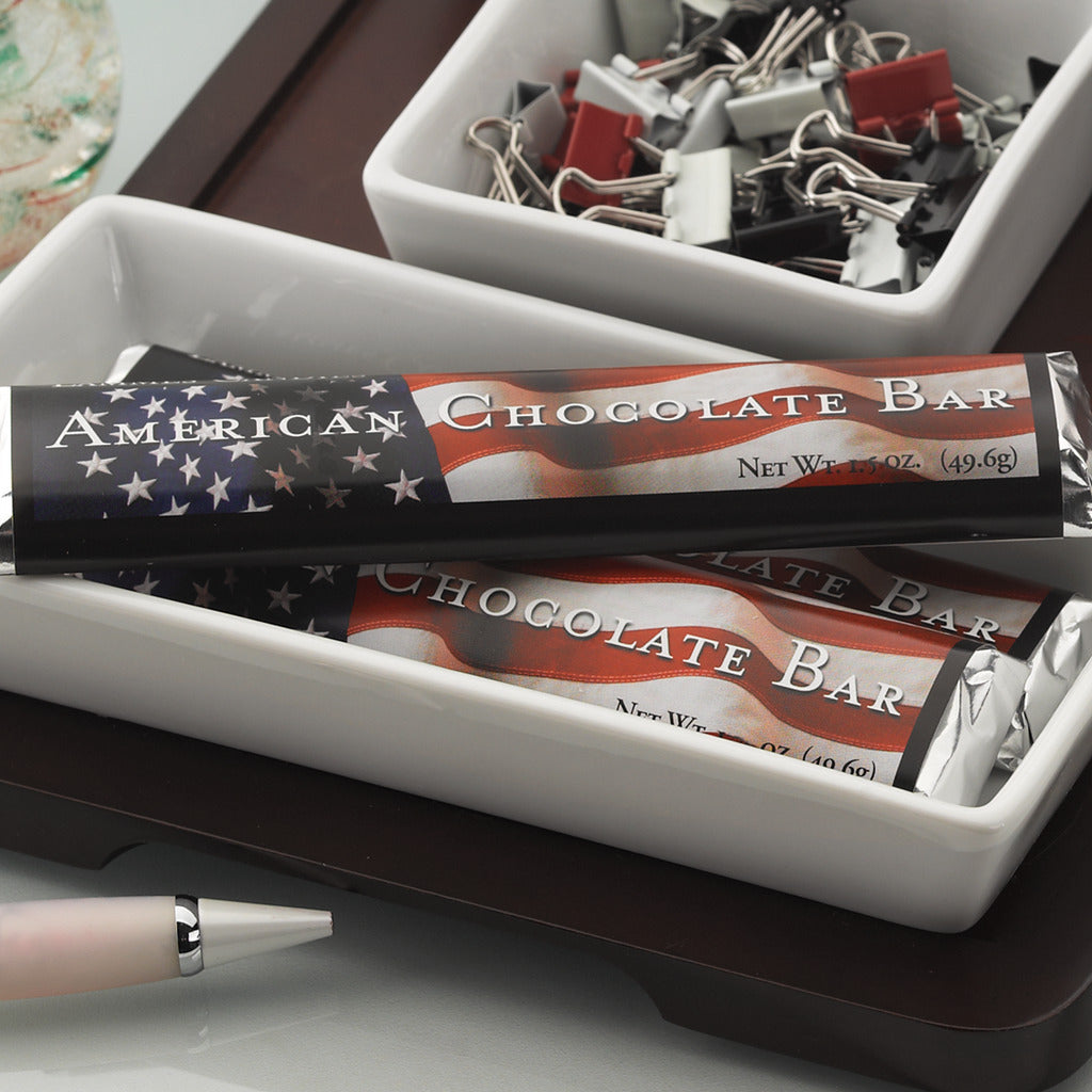 Lammes Candies American Flag Chocolate Bars