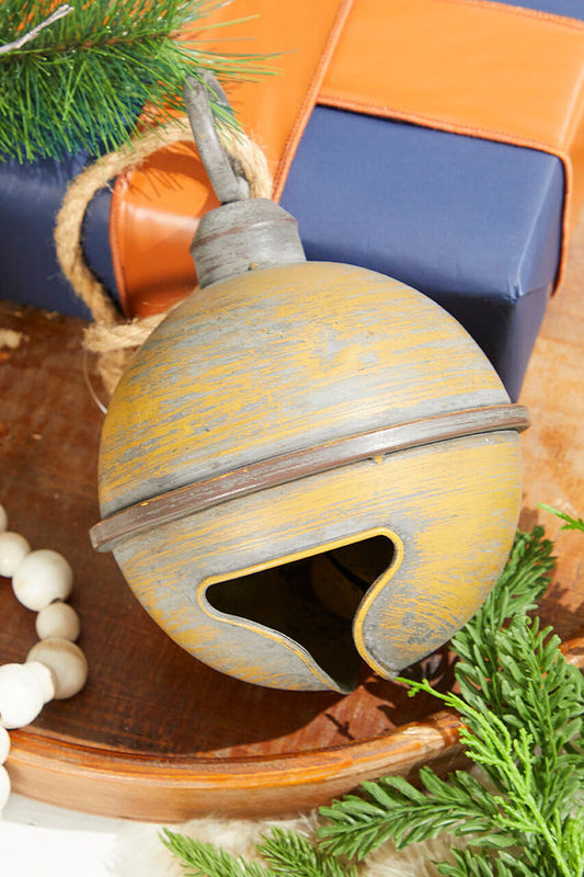 Decorator's Warehouse 10" x 7" Metal Jingle Ornament