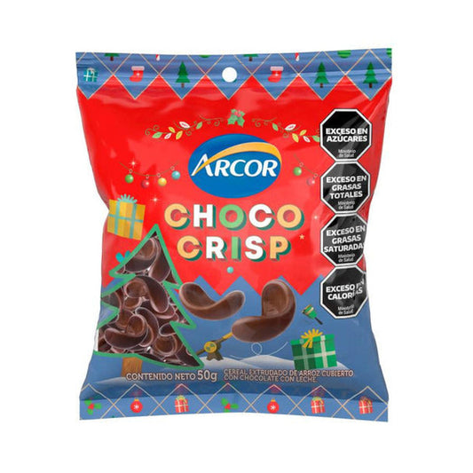 Pampa Direct Arcor Choco Crisp Rice Cereal Covered in Milk Chocolate Cereal Bañado en Chocolate, 50 g / 1.76 oz (pack of 3)