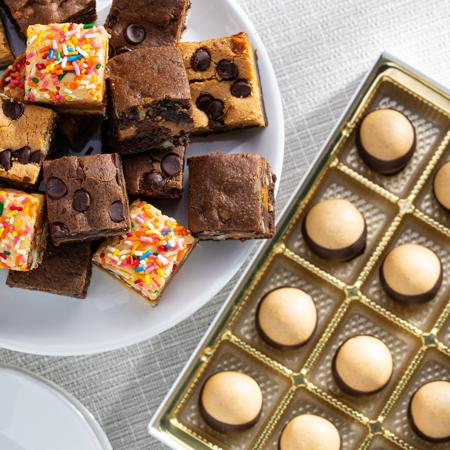 Dorothy Lane Assorted Killer Brownie Bites and Buckeyes - 28 Count