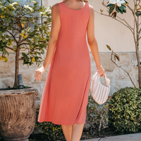 Cupshe Coral Midi Dress(x2)