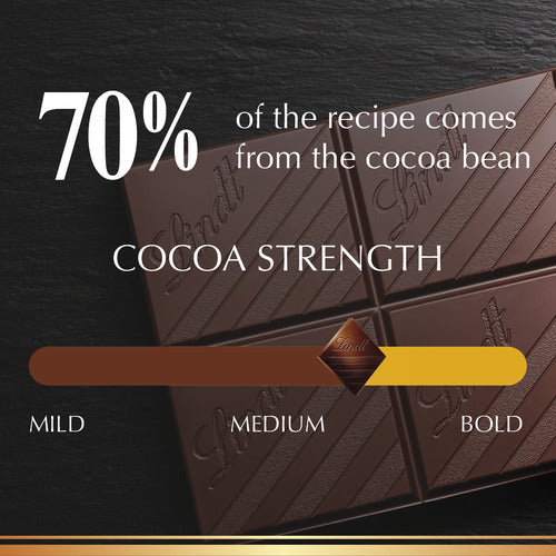 Lindt Chocolate 70% Cocoa Dark Chocolate EXCELLENCE Bar (3.5 oz)