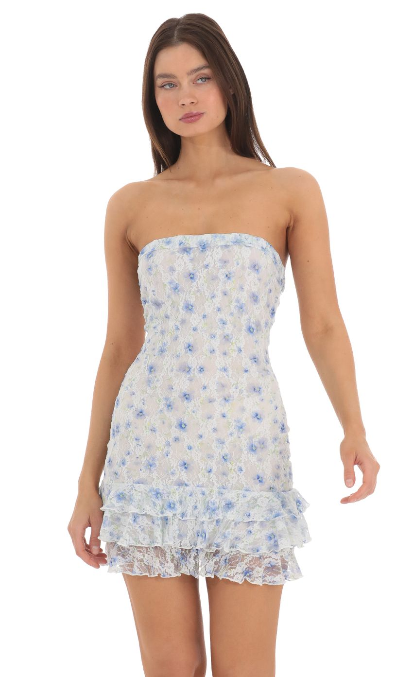 Lucy in the Sky Strapless Bodycon Dress