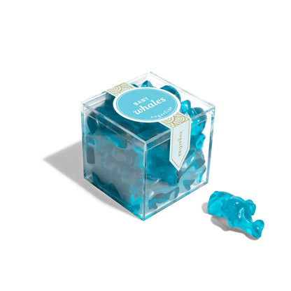 Sugarfina Baby Whales Blueberry Gummy - Small Candy Cube (x4)