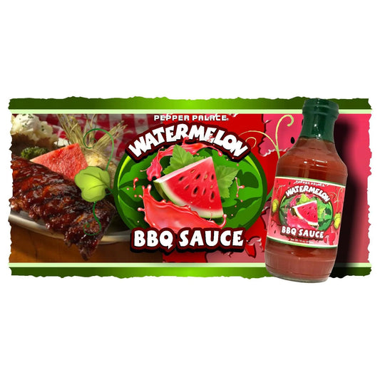 Pepper Palace Watermelon Fruit BBQ Sauce