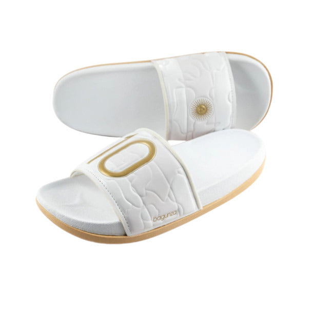 Pampa Direct Bagunza White Sandals Flip Flops ARG10 Ojotas Chancletas Sandalias Selección Argentina, Selección Nacional