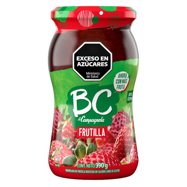 Pampa Direct BC La Campagnola Mermelada De Frutilla Marmalade Strawberry Jam, 390 g / 13.75 oz