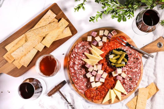 Dorothy Lane Beer and Wine Lover's Cheese and Charcuterie Board