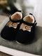 Little Love Bug Co. Black Suede Olivia