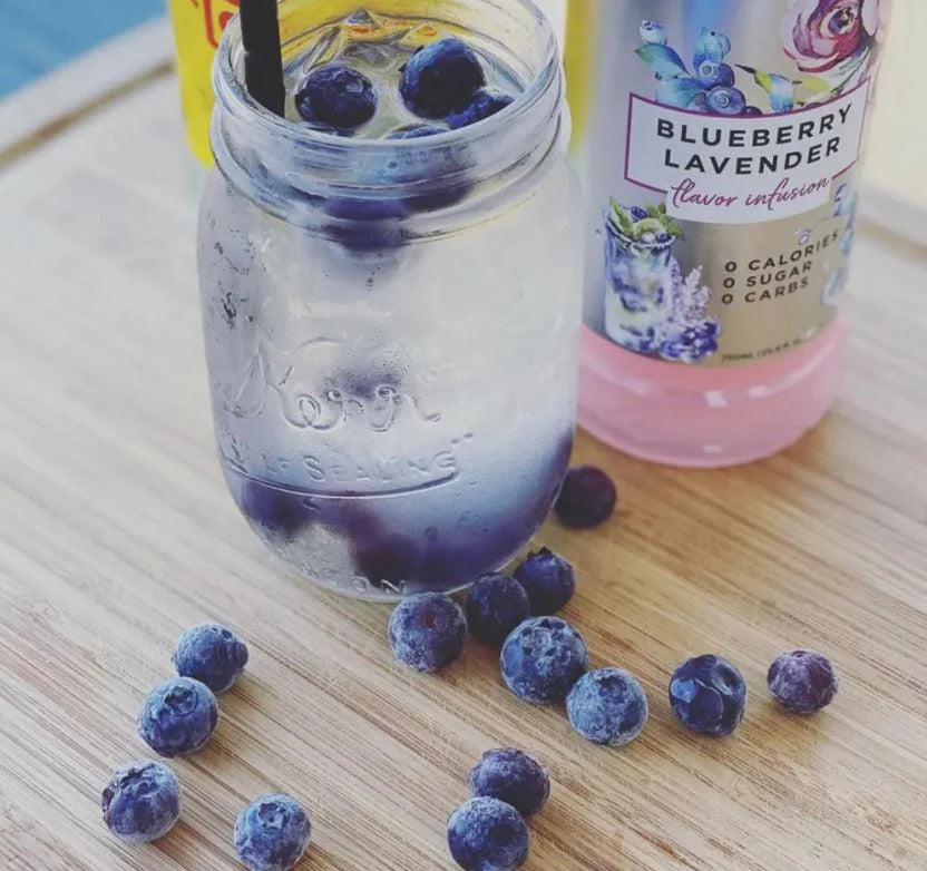 Skinny Mixes Sugar Free Blueberry Lavender Syrup | Delicious Blueberry Syrup