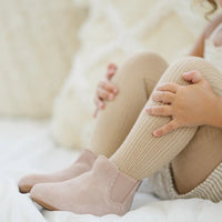 Little Love Bug Co. Blush Suede Reagan