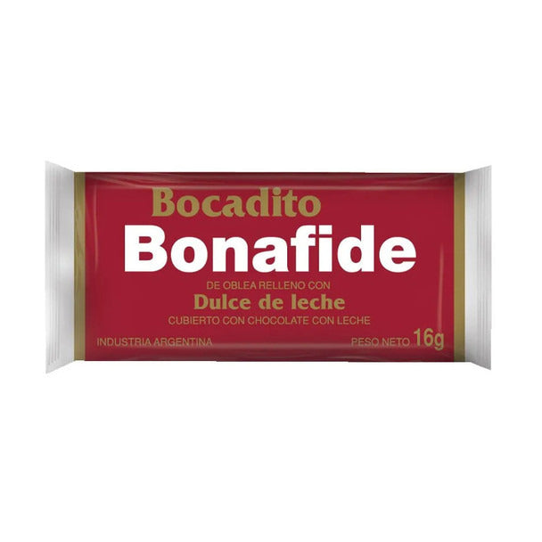 Pampa Direct Bonafide Dulce de Leche Bocadito Bite Traditional Bombón for Sharing (box of 24)