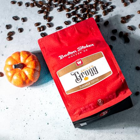 Dorothy Lane Boston Stoker Pumpkin Spice Grogg Coffee