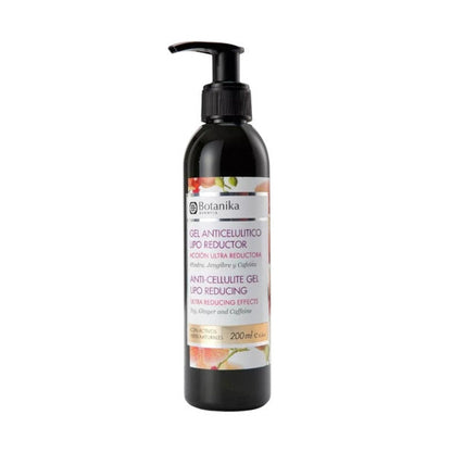 Pampa Direct Botanika Anti-Cellulite Lipo-Reducing Gel with Diffuser, 100% Natural Vegan Formula, 200 ml / 6.76 fl oz