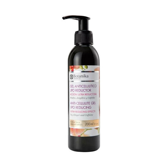 Pampa Direct Botanika Anti-Cellulite Lipo-Reducing Gel with Diffuser, 100% Natural Vegan Formula, 200 ml / 6.76 fl oz