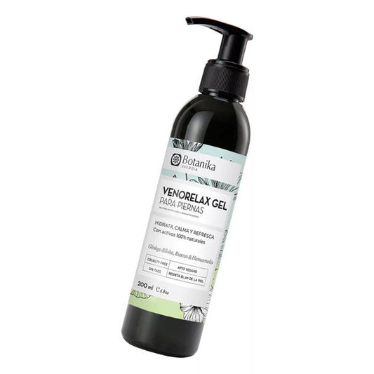 Pampa Direct Botanika Natier Venorelax Gel, Hydrating Leg Gel for Circulatory Support, 200 ml / 6.76 oz