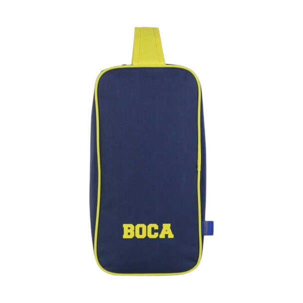 Pampa Direct Boca Juniors Official Soccer Boot Bag, 35cm x 18cm x 14cm / 13.8in x 7.1in x 5.5in