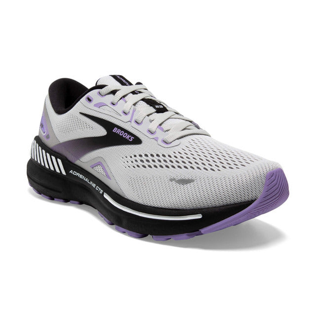 Brooks Women's Adrenaline GTS 23 Grey/Black/Purple