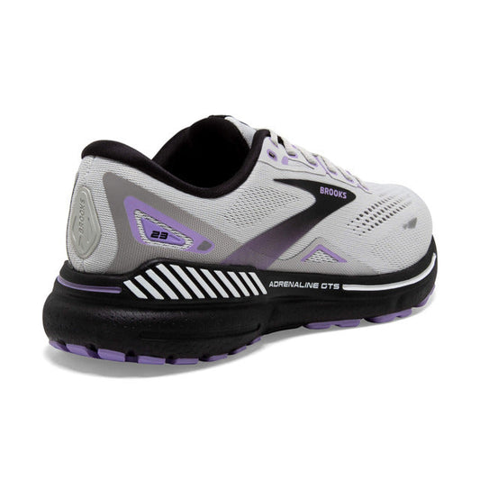 Brooks Women's Adrenaline GTS 23 Grey/Black/Purple