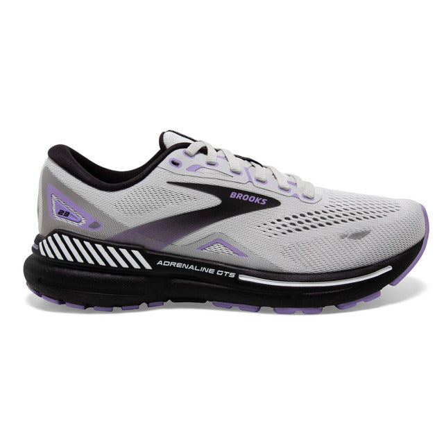 Brooks Women's Adrenaline GTS 23 Grey/Black/Purple