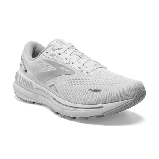 Brooks Women's Adrenaline GTS 23 White/Oyster/Silver