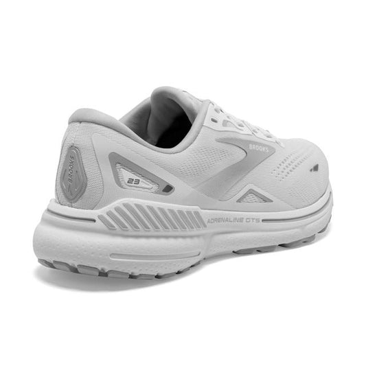 Brooks Women's Adrenaline GTS 23 White/Oyster/Silver